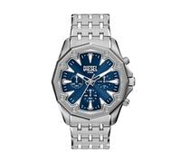 Diesel Stinger Homme Montre 46MM en Acier Inoxydable Ton Argent, DZ4706