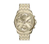 Diesel Stinger Homme Montre 46MM en Acier Inoxydable Ton Or, DZ4707