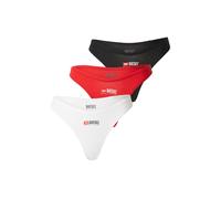 DIESEL String rouge / noir / blanc, Taille S