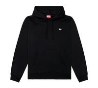 Diesel - Sweat à capuche avec Patch Ovale D - Homme - Sweatshirts et sweats à capuche - Noir - Taille: S