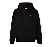 Diesel - Sweat à capuche noir en coton coupe régulière - Homme - Sweatshirts et sweats à capuche - Noir - Taille: S