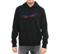 Diesel - Sweat à capuche pour homme - Coupe droite - S-Ginn-Hood New Industries - Taille : L, Noir , L