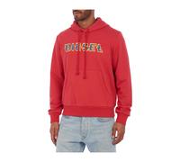 Diesel - Sweat à capuche urbain avec cordon de serrage - Homme - Sweatshirts et sweats à capuche - Rouge - Taille: 2XL