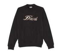 Diesel Sweat Noir Femme Felpa Noir L