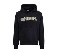 DIESEL Sweat-shirt 'Ginn' bleu clair / jaune foncé / pomme / noir, Taille M
