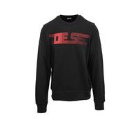 DIESEL Sweat-shirt rouge clair / noir, Taille M