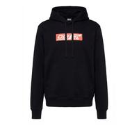 DIESEL Sweat-shirt 'S-GINN-HOOD-HS1' noir, Taille M