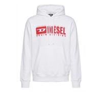 DIESEL Sweat-shirt 'S-GINN-HOOD-L5' blanc, Taille L