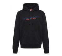 DIESEL Sweat-shirt 'S-GINN-HOOD NEW INDUSTRIES' noir, Taille S