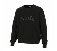 Diesel Sweatshirt Homme S-Raglan-Waf Coton Noir Col Rond À Enfiler L