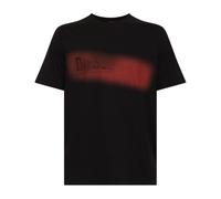Diesel - T-Adjust-Aa5 T-Shirt - Homme - Tops - Noir - Taille: S