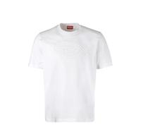 Diesel - T-Adjust-Bigoval Crew-neck T-shirt - Homme - Tops - Blanc - Taille: M