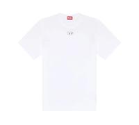 Diesel - T-Adjust-Od T-shirt avec Oval D métallique - Homme - Tops - Blanc - Taille: XL