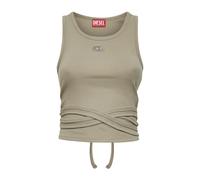 Diesel - T-Anky-Tail Tank Top - Femme - Tops - Vert - Taille: 42 FR