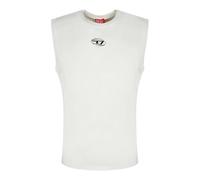 Diesel - T-Bisco-Iod Tank Top - Homme - Tops - Blanc - Taille: S