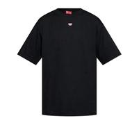 Diesel - T-Boxt-D T-Shirt - Femme - Tops - Noir - Taille: 44 FR