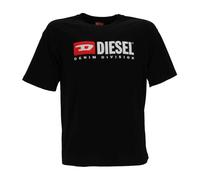 Diesel - T-Boxt-Div T-shirt - Homme - Tops - Noir - Taille: L