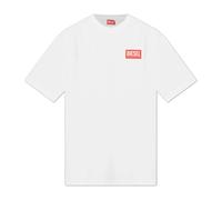 Diesel - T-Boxt-Lab T-shirt - Homme - Tops - Blanc - Taille: 2XL