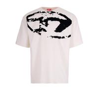 Diesel - T-Boxt-N14 T-Shirt - Homme - Tops - Blanc - Taille: XL