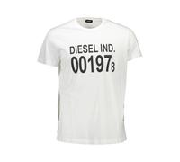 Diesel - T-Chemises - Homme - Tops - Blanc - Taille: XL