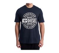 Diesel - T-Chemises - Homme - Tops - Bleu - Taille: M
