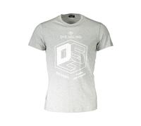 Diesel - T-Chemises - Homme - Tops - Gris - Taille: 2XL