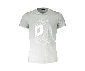 Diesel - T-Chemises - Homme - Tops - Gris - Taille: 2XL