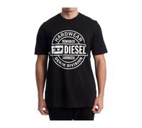 Diesel - T-Chemises - Homme - Tops - Noir - Taille: S