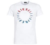 Diesel T- Diego-y2 T-Shirt, Blanc (White 100), Large Homme