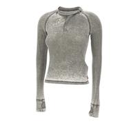 Diesel - T-Ecla Sweater - Femme - Pulls - Gris - Taille: 38 FR
