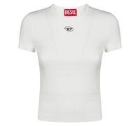 Diesel - T-Ele-Long-Od - Femme - Tops - Blanc - Taille: 36 FR