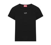 Diesel - T-Ele Long Top - Femme - Tops - Noir - Taille: 36 FR