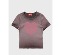 Diesel T-ELE TEE women Tops & Tanks brown taille: M