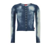 Diesel, Femme, Pulls, Bleu, Taille: 38 FR T-Gabriel Cardigan