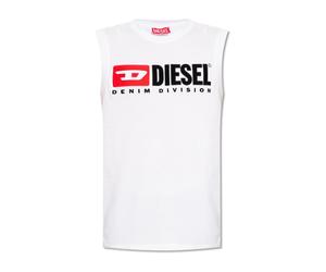 Diesel - T-Isco-Div Tank Top - Homme - Tops - Blanc - Taille: L