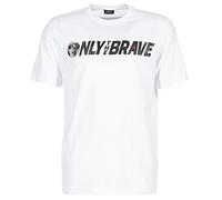 Diesel T- Just-SV T-Shirt, Blanc (White 100), S Homme