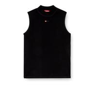 Diesel - T-Mokky Mock Neck Tank Top - Femme - Tops - Noir - Taille: 38 FR