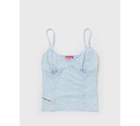 Diesel T-ONY TOP women Tops & Tanks blue taille: XS