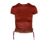 Diesel - T-Rey Jersey Top - Femme - Blouses et Chemises - Brun - Taille: 40 FR