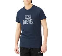 Diesel - T-shirt à col rond pour homme - T-Diego ton sur ton, taille : M bleu, Bleu, M