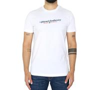 Diesel - T-shirt à col rond - T-Diegor New Industries 100, Blanc., M