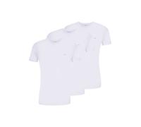 DIESEL T-Shirt argent / blanc, Taille XXL
