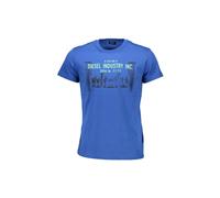 Diesel - T-shirt Blu - Homme - Tops - Bleu - Taille: XL