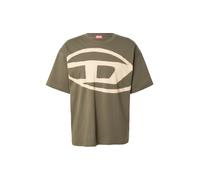 DIESEL T-Shirt écru / olive, Taille XL