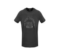 DIESEL T-Shirt gris / noir, Taille M