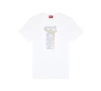 Diesel - T-shirt Homme T-Diegor-K68 - Homme - Tops - Blanc - Taille: S