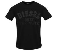 Diesel - T-shirt motif/style Logo monochrome - Homme (SY2736)