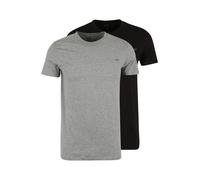 DIESEL T-Shirt 'RANDAL' gris / noir, Taille XXL