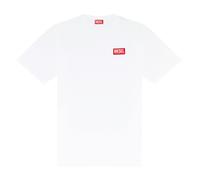 DIESEL T-Shirt rouge / blanc, Taille XXL