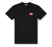 DIESEL T-Shirt rouge / noir / blanc, Taille S